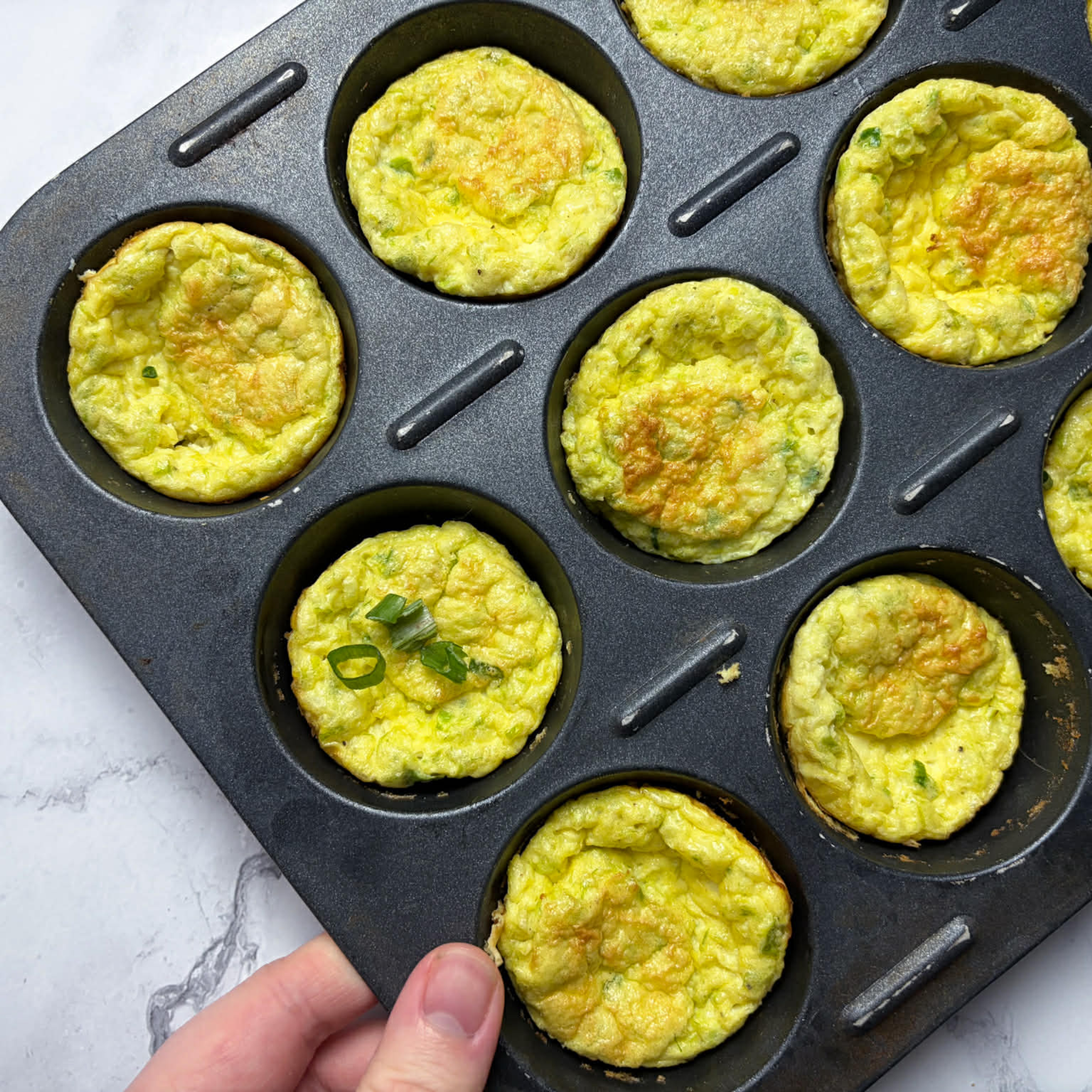 recette santé bouchées d'oeuf au fromage cottage