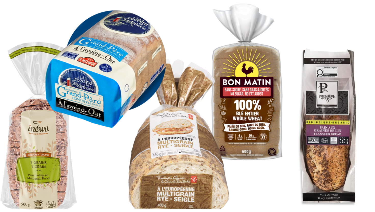 meilleurs pains santé épicerie