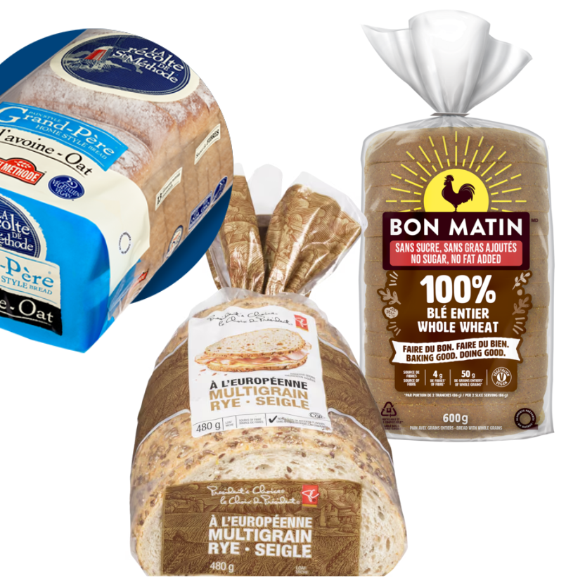 meilleurs pains santé épicerie