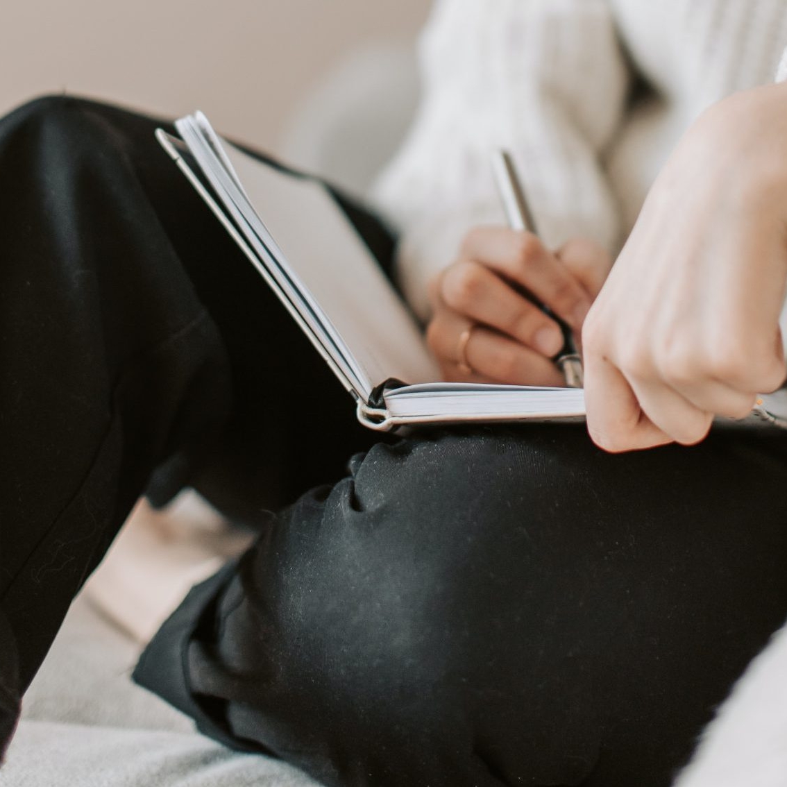 écriture cahier nutritionniste