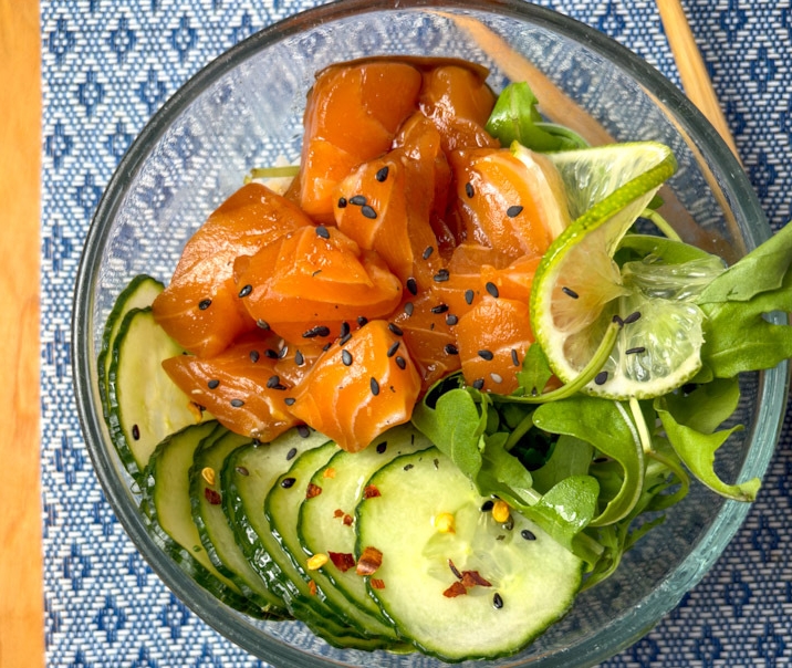 Poke bowl pour dîner