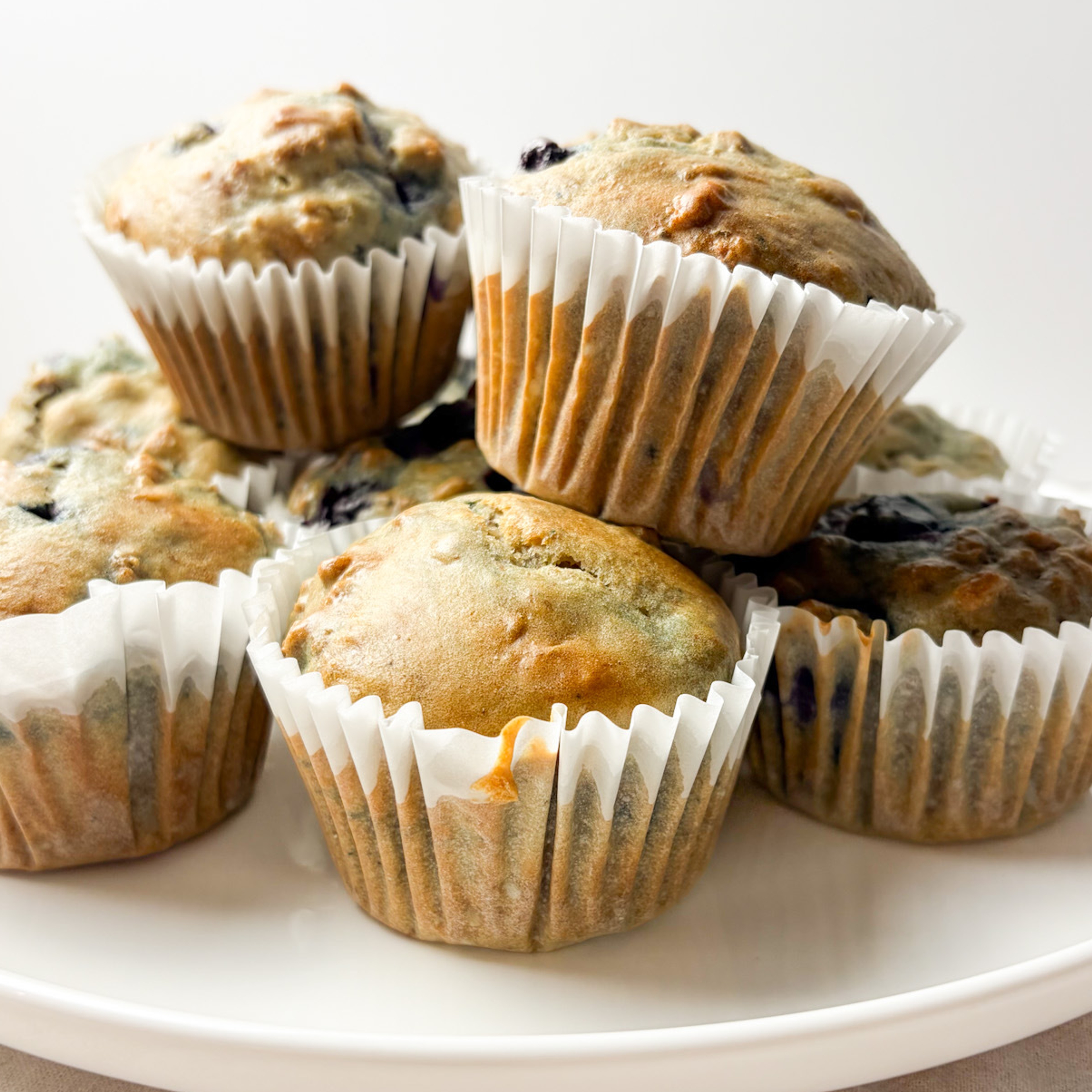 muffins aux bleuets riches en fibres